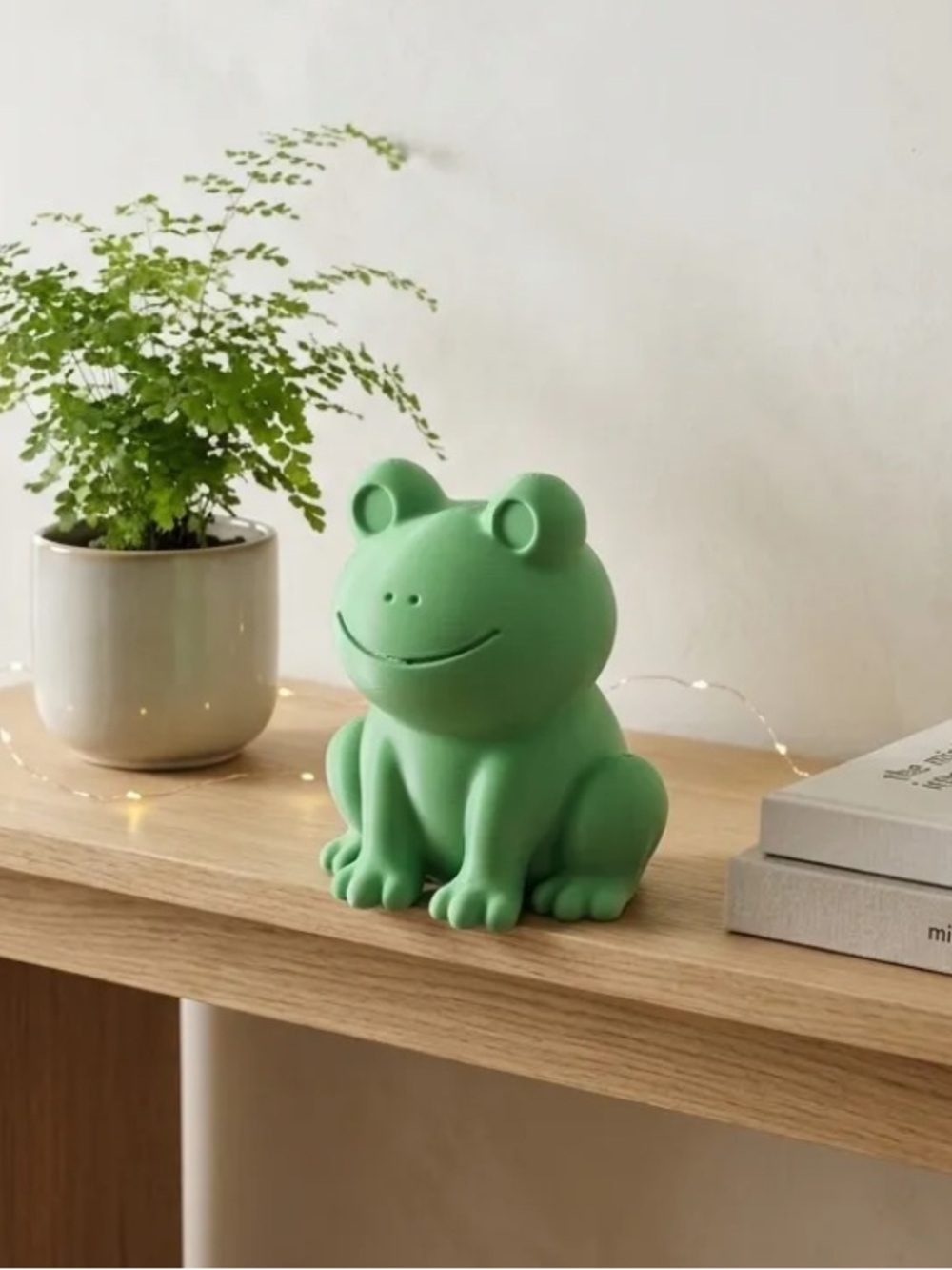 Green Frog mini Shelf Sitter Decor - New!